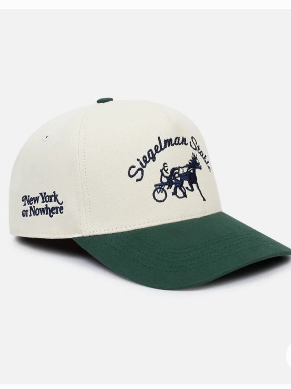 Siegelman Stable x New York or Nowhere Green dad hat